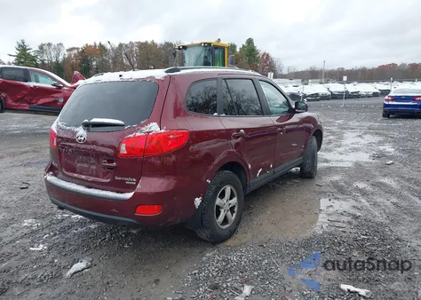 2008 Hyundai Santa Fe Gls from USA, damaged, VIN 5NMSG73D68H151447